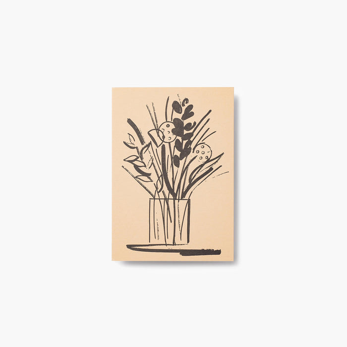 Vases and Stems Greeting Card