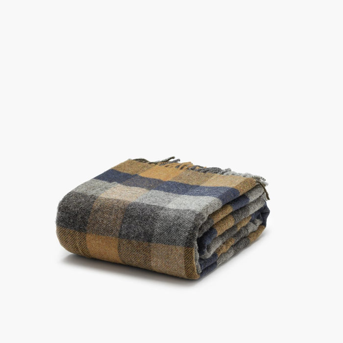 Multicheck Wool Throw